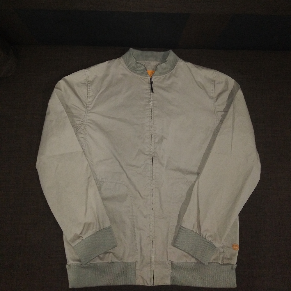 Field & Stream | Khaki Bomber Jacket Size Med